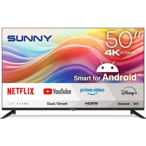 SN50LEDH6886 50" 127 Ekran Uydu Alıcılı 4K Ultra HD Android LED TV