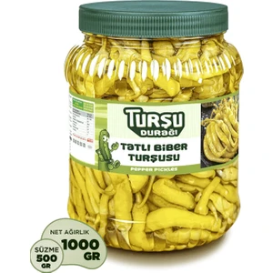 Turşu Durağı Tatlı Biber Turşusu 1 KG 