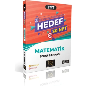 IQ Yayınları TYT Matematik Hedef 30 Net Soru Bankası