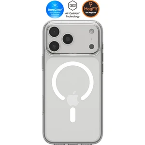 iPhone 17 Pro ile Uyumlu ince MagSafe Kılıf Liquid Crystal Sararma Karşıtı DuraClear™ Hava Kanalı Teknolojisi™ Askeri Sınıf Koruma MagFit Clear White Şeffaf Kapak - ACS10396