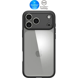 iPhone 17 Pro Max ile uyumlu ince Kılıf Ultra Hybrid Sararma Karşıtı DuraClear™ Hava Kanalı Teknolojisi™ Askeri Sınıf Koruma Matte Black Şeffaf Kapak - ACS10034