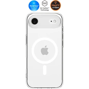 iPhone Air ile Uyumlu ince MagSafe Kılıf Ultra Hybrid Sararma Karşıtı DuraClear™ Hava Kanalı Teknolojisi™ Askeri Sınıf Koruma MagFit Clear White Şeffaf Kapak - ACS10051