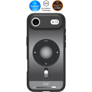 Apple iPhone Air ile Uyumlu ince MagSafe Kılıf Ultra Hybrid Sararma Karşıtı DuraClear™ Hava Kanalı Teknolojisi™ Askeri Sınıf Koruma MagFit Classic Black Tasarım Kapak - ACS10061