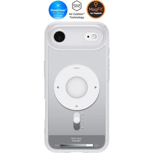 Apple iPhone Air ile Uyumlu ince MagSafe Kılıf Ultra Hybrid Sararma Karşıtı DuraClear™ Hava Kanalı Teknolojisi™ Askeri Sınıf Koruma MagFit Classic Silver Tasarım Kapak - ACS10060