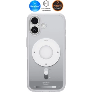 iPhone 17 ile Uyumlu ince MagSafe Kılıf Ultra Hybrid Sararma Karşıtı DuraClear™ Hava Kanalı Teknolojisi™ Askeri Sınıf Koruma MagFit Classic Silver Tasarım Kapak - ACS10091