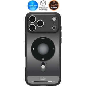 Apple iPhone 17 Pro ile Uyumlu ince MagSafe Kılıf Ultra Hybrid Sararma Karşıtı DuraClear™ Hava Kanalı Teknolojisi™ Askeri Sınıf Koruma MagFit Classic Black Tasarım Kapak - ACS10076