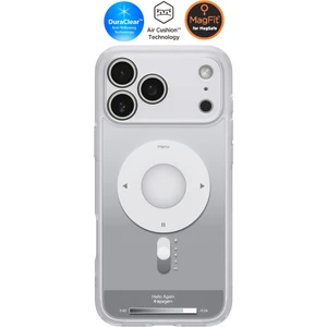 iPhone 17 Pro Max ile Uyumlu ince MagSafe Kılıf Ultra Hybrid Sararma Karşıtı DuraClear™ Hava Kanalı Teknolojisi™ Askeri Sınıf Koruma MagFit Classic Silver Tasarım Kapak - ACS10044