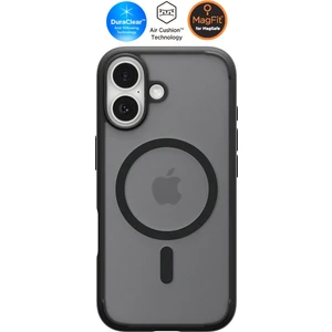 iPhone 17 ile uyumlu ince MagSafe Kılıf Ultra Hybrid Sararma Karşıtı DuraClear™ Hava Kanalı Teknolojisi™ Askeri Sınıf Koruma MagFit Frost Black Mat Kapak - ACS10085