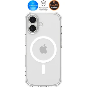 iPhone 17 ile uyumlu ince MagSafe Kılıf Ultra Hybrid Sararma Karşıtı DuraClear™ Hava Kanalı Teknolojisi™ Askeri Sınıf Koruma MagFit Frost White Mat Kapak - ACS10086
