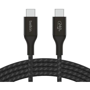 Boostcharge Örgülü Usb-C Uyumlu Hızlı Şarj Kablosu 240W Siyah 1 Metre