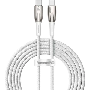 Glimmer Series 100W 200 cm Pd Type-C Şarj Kablosu Beyaz