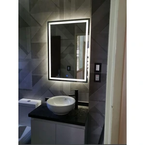 Dokunmatik Kumlamalı Ledli Ayna