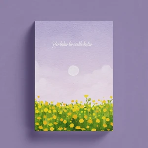 Her Bahar Bir Çiçekle Başlar Islami Defter (Ayet-Hadisli)