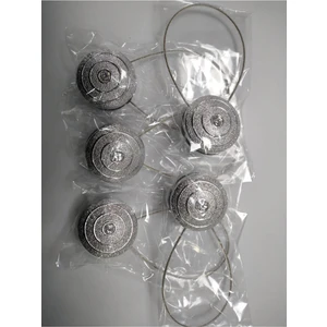 Mıknatıslı Perde Mandalı Perde Tokası (5'li Paket)