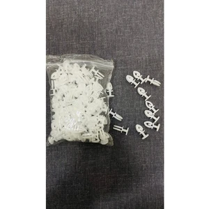 Geçmeli Tül ve Perde Düğmesi Korniş Halkası (100 Adet) Dikilebilir