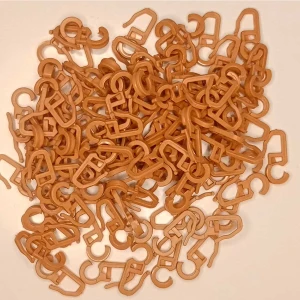 Rustik Klipsi Düğmesi 50 Adet