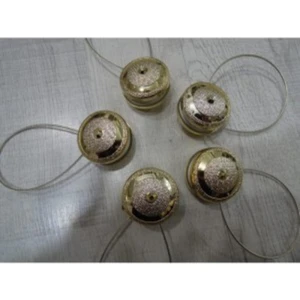 Mıknatıslı Perde Mandalı Taşlı 5 Adet Gold-7