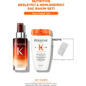 Nutritive Besleyici & Nemlendirici Saç Bakım Seti - Şampuan & Serum