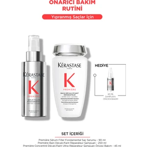 Premiere Yıpranmış Saçlar Için Premiere Onarıcı Bakım Rutini