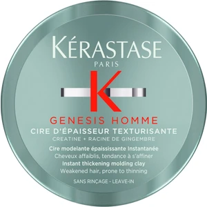 Genesis Homme Şekillendirici Wax 75 ml Hacim Veren Mat Bitiş Orta Tutuşlu Kreatin ve Zencefil