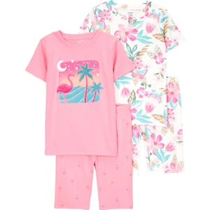 Kız Çocuk Pijama Set 4'lü Paket