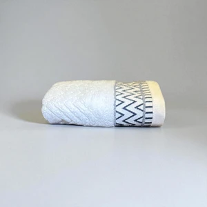 Mco Tekstil %100 Pamuk Zigzag El Havlusu (30X50 Cm)
