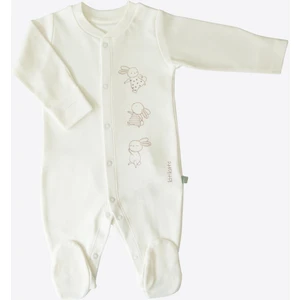 Orangik New Basıc Tulum - Ekru