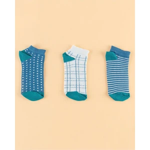 Madame Coco Coquelıcot Kadın 3-lü Patik Çorap