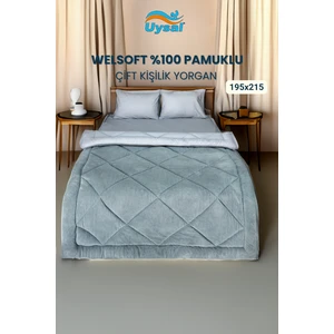 Welsoft %100 Pamuklu Çift Kişilik Yorgan