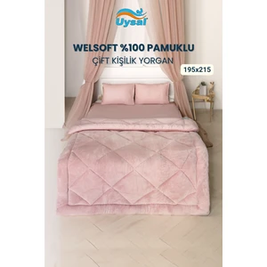 Welsoft %100 Pamuklu Çift Kişilik Yorgan