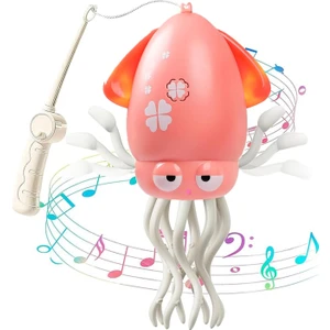 Dans Eden Şarjlı, Ledli , Işıklı ve Müzikli Dansçı Ahtapot Kali