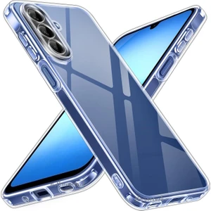 Samsung Galaxy A17 Kılıf Kamera Çıkıntılı Korumalı Yumuşak Şeffaf Silikon Renksiz Kapak