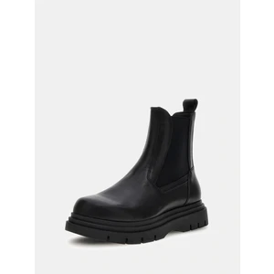 Fergie Erkek Siyah Deri Bot FMFFERLEA10-BLACK