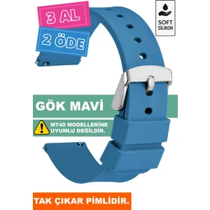 Tcl Mt42 Mt42x Mt43 Mt46-Slazenger Akıllı Çocuk Saatleriyle Uyumlu Silikon Saat Kordonu Kayışı