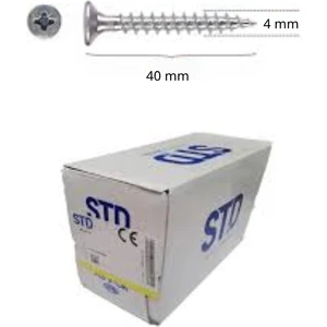 4 x 40 Sunta Vidası (500 Adet)