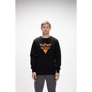 Bad Bear Mountaın Crewneck Erkek Sweatshirt Siyah