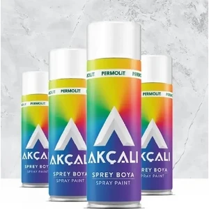 Permolit Akçalı 400 ml  Sprey Boya Mat Siyah