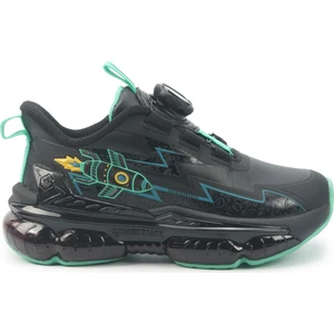 Nasa Pu 5pr Siyah Erkek Çocuk Spor Ayakkabı