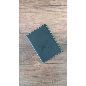 Efe Deri Honda Motors Deri Dikişli Oto Ruhsat Kılıfı Ruhsat Kabı Araç Ruhsat Koruyucu