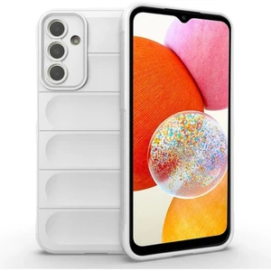 Samsung Galaxy A25 Uyumlu Silikon Kılıf - Kamera Korumalı Esnek Yeni Nesil Airbag Kapak - Beyaz