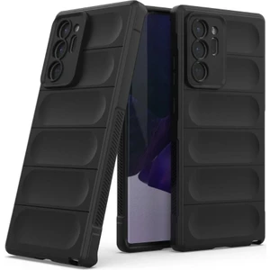 Samsung Galaxy Note 20 Ultra Uyumlu Silikon Kılıf - Kamera Korumalı Esnek Yeni Nesil Airbag Kapak - Siyah