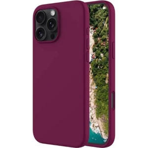 Apple iPhone 16 Pro Max Uyumlu Silikon Kılıf - Pastel Renk Tonu Esnek Tam Koruma Kapak - Bordo