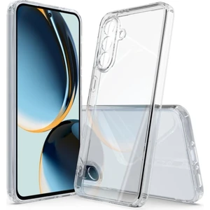 Samsung Galaxy S25 Fe Uyumlu Silikon Kılıf - Kamera Korumalı Esnek Pastel Renk Kapak - Şeffaf