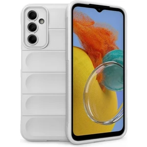 Samsung Galaxy A03S Uyumlu Silikon Kılıf - Kamera Korumalı Esnek Yeni Nesil Airbag Kapak - Beyaz