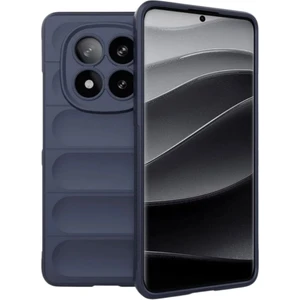 Redmi Note 14 Pro Plus 5g Uyumlu Silikon Kılıf - Kamera Korumalı Esnek Yeni Nesil Airbag Kapak - Lacivert