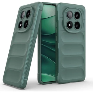 Redmi Note 14 Pro Plus 5g Uyumlu Silikon Kılıf - Kamera Korumalı Esnek Yeni Nesil Airbag Kapak - Yeşil