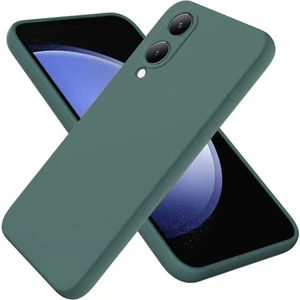 Vivo Y17S Uyumlu Silikon Kılıf - Kamera Korumalı Esnek Pastel Renk Kapak - Yeşil