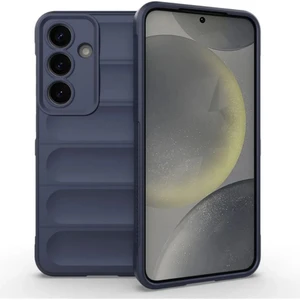 Samsung Galaxy A36 Uyumlu Silikon Kılıf - Kamera Korumalı Esnek Yeni Nesil Airbag Kapak - Lacivert