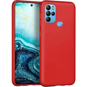 General Mobile Gm 21 Pro Uyumlu Silikon Kılıf - Esnek Tam Koruma Pastel Renk Kapak - Kırmızı