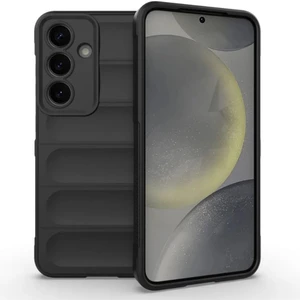 Samsung Galaxy A36 Uyumlu Silikon Kılıf - Kamera Korumalı Esnek Yeni Nesil Airbag Kapak - Siyah